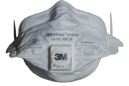 Картинка Респиратор с клапаном выдоха 3M Белый