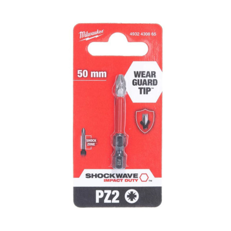 Картинка Бита PZ2 50 мм SHOCKWAVE Milwaukee
