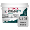 Эпоксидная затирка LITOKOL STARLIKE EVO S.105 BIANCO TITANIO 1 кг