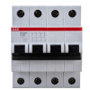 Картинка Автоматический выключатель 4п SH204 С 50А 4,5кА ABB