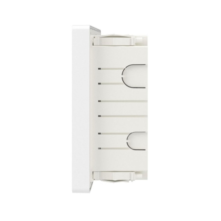 Картинка Корпус пластиковый встраиваемый FRAME ЩРВ-П-12 IP41 тонированная дверь F12B1WD DKC