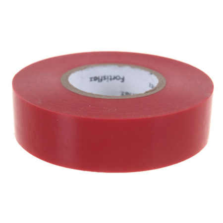 Картинка Изолента ПВХ 19х0.15х20000 мм Красная КВТ Fortisflex