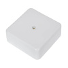 Картинка Распаячная коробка 75х75х28 мм Белая BS-W-75-75-28 IP40 ЭРА