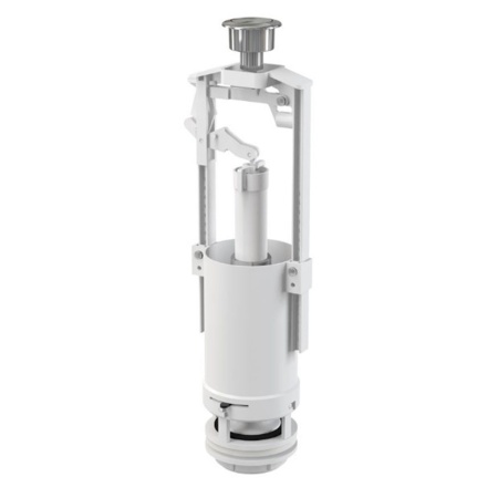 Арматура для бачка сливная кнопка хром старт-стоп Alca Plast A2000-CHROM