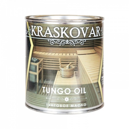 Тунговое масло для древесины Kraskovar Tungo Oil 0,75 л