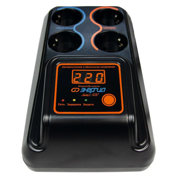 Картинка Стабилизатор релейный 0,5 кВА +/- 10% Е0101-0122 Энергия Люкс-500