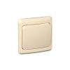 Картинка Schneider ЭТЮД выключатель одноклавишный скрытый Бежевый