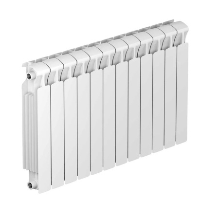 Картинка Радиатор биметалл 500х100 12 секций Боковое подключение RIFAR MONOLIT