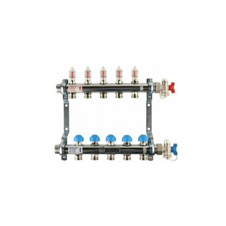 REHAU коллектор нержавеющая сталь выход 3/4 дюйма HKV-D 5