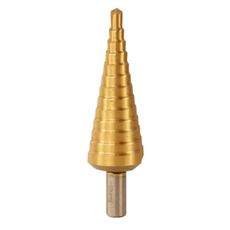 Картинка Сверло ступенчатое по металлу 6-30 мм прямое титан Sturm