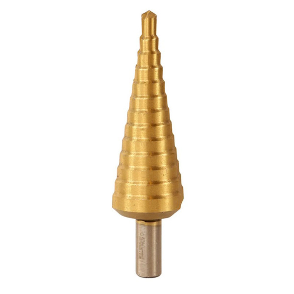 Картинка Сверло ступенчатое по металлу 6-30 мм прямое титан Sturm