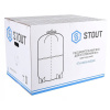 Картинка Бак расширительный на отопление 80 л Красный STH-0006-000080 STOUT