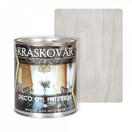 Масло для интерьера Kraskovar Deco Oil Interior 0,75 л Арктика