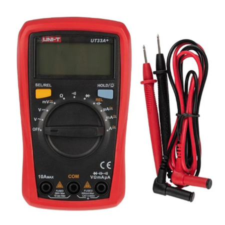 Картинка Портативный мультиметр цифровой UNI-T UT33A+