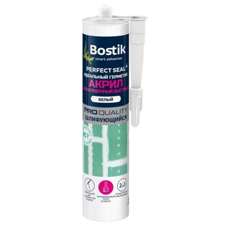Герметик Шпаклевочный Быстрый Белый 280 мл Bostik Perfect Seal