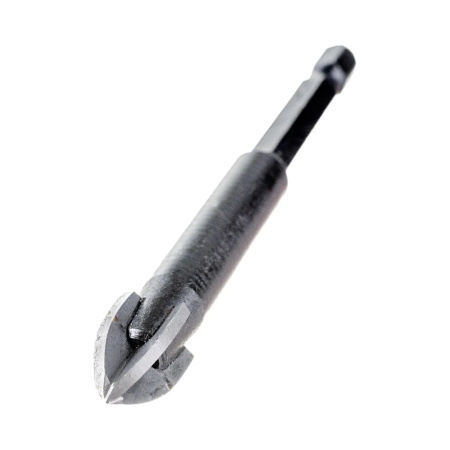 Картинка Сверло по стеклу и керамике 12 мм 4 грани карбид-вольфрам Хагверт