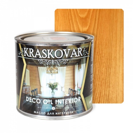 Масло для интерьера Kraskovar Deco Oil Interior 2,2 л Бук