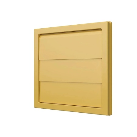 1515К12 5Ф Бежевый Выход стенной КФ фланец D125 жалюзи 150x150 ASA Beige ERA STREETLINE 90-02061