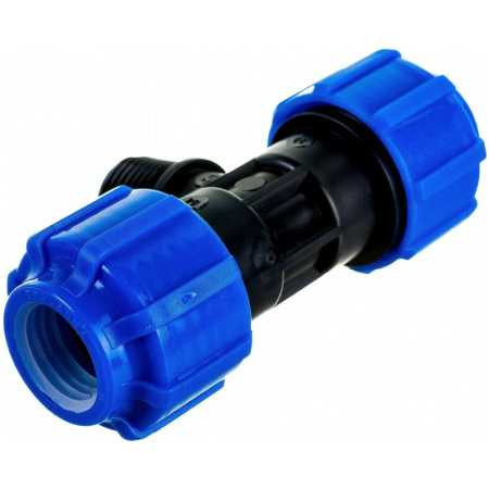 Картинка Тройник ПНД резьба наружная 20х1/2х20