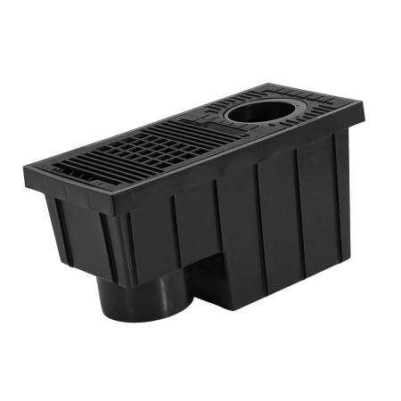 Картинка Дождеприемник-Ливнеприемник пластиковый в сборе 377x176x202 MASTER A15 AQUASTOK