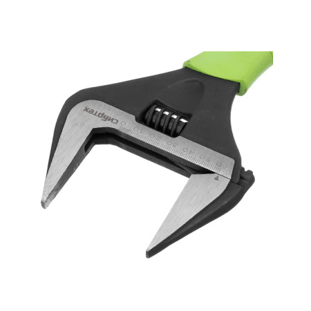 Картинка Ключ разводной тонкие губки фосфатированный 300 мм CrV СИБРТЕХ