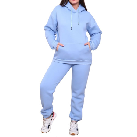 Женский костюм с начесом цвет Индиго размер 50 W45052N