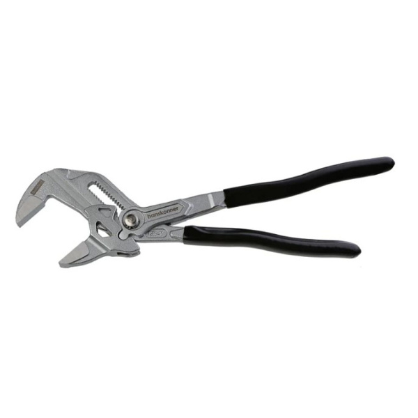 Картинка Клещи переставные 250 мм кнопочный шарнир без засечек Hanskonner