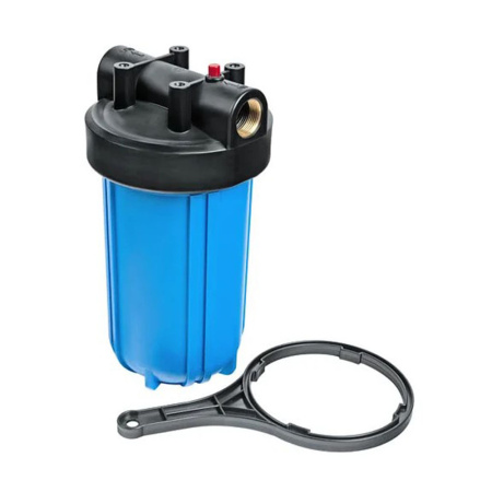 Корпус магистрального фильтра 10BB Непрозрачный для холодной воды 1' ВР UNIPUMP CFC-10BB02