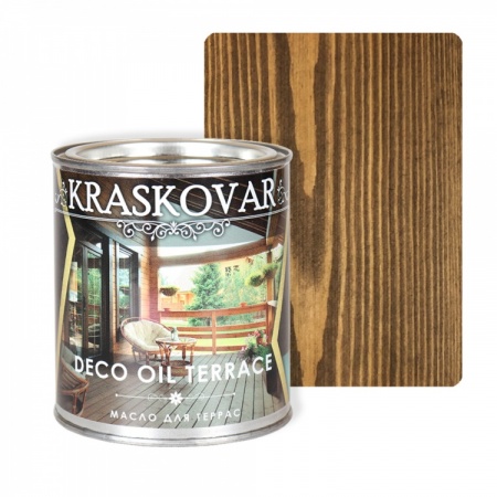 Масло для террас Kraskovar Deco Oil Terrace 0,75 л Палисандр