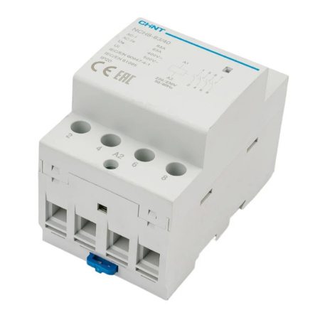 Картинка Контактор модульный NCH8-63/40 63А 4НО AC 220/230В 50Гц CHINT