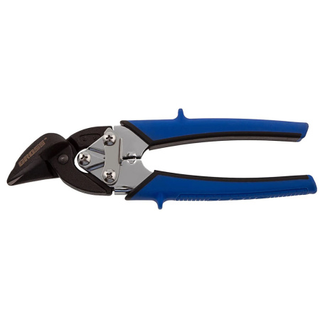 Картинка Ножницы по металлу 185 мм прямой и правый рез GROSS