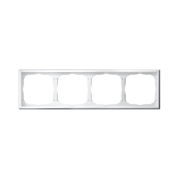 Картинка Рамка 4-местная универсальная Лотос Systeme Electric ArtGallery