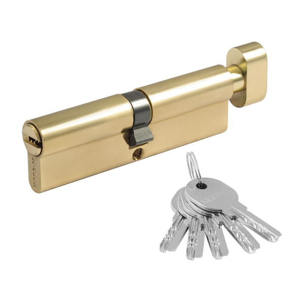 Картинка Личинка цилиндровый механизм ЛПУВ-100 50-50 Золото НОРА-М