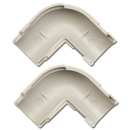 Картинка Угол открывающийся Г-образный Ø 16 мм 90° для труб ПВХ IP40 DKC