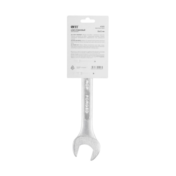 Картинка Ключ рожковый Модерн 30х32 мм FIT