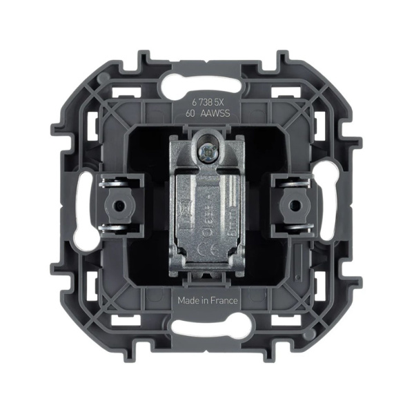 Картинка Розетка ТВ звезда 2дБ 0-2400мГц Слоновая кость Legrand INSPIRIA