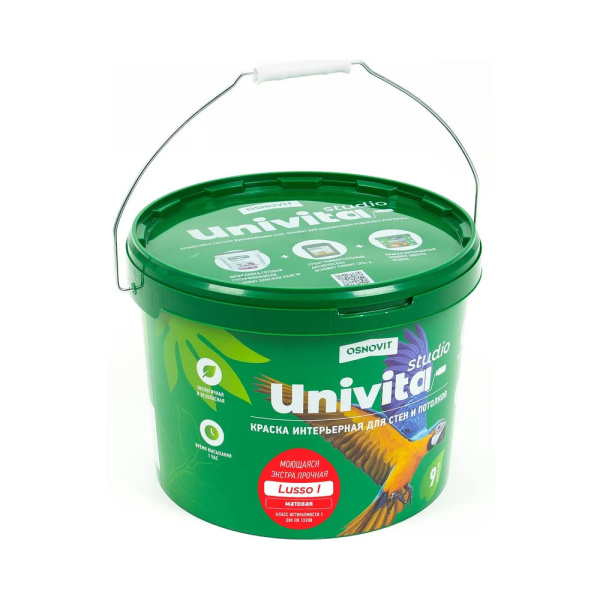 Картинка Интерьерная краска Основит Univita Studio Lusso I 2,7 л