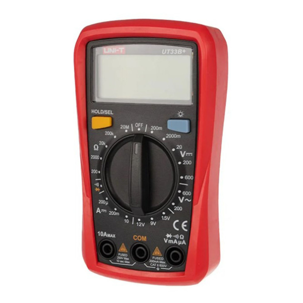 Изображение Портативный мультиметр цифровой UNI-T UT33B+ Картинка Портативный мультиметр цифровой UNI-T UT33B+