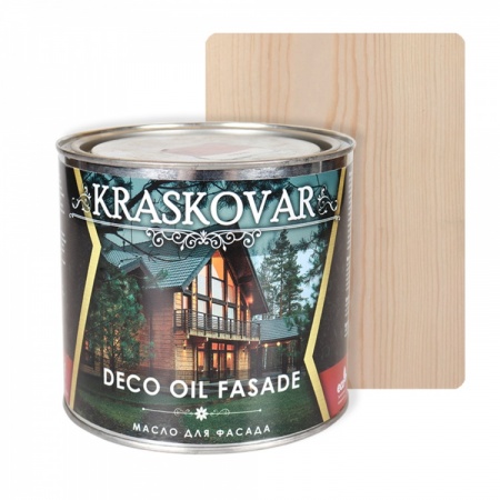 Масло для фасада Kraskovar Deco Oil Fasade 2,2 л Белый
