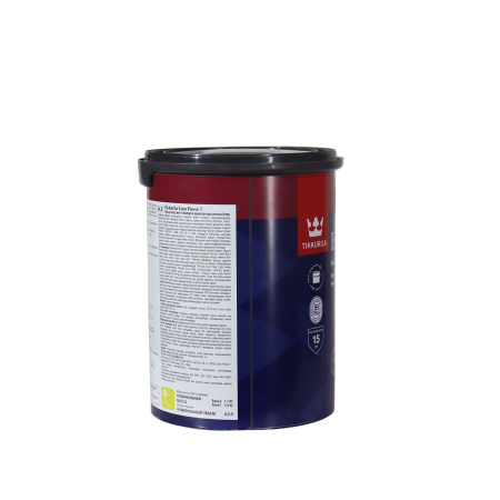 Картинка Краска моющаяся для стен и потолка 0.9 л База А TIKKURILA EURO POWER 7
