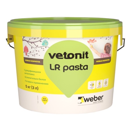 Vetonit LR Pasta 5 кг готовая шпатлевка под покраску