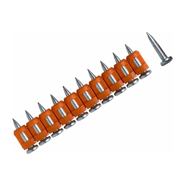 Картинка Гвозди 3.0x22 мм для монтажного пистолета с кованым наконечником Bullet point Fedast