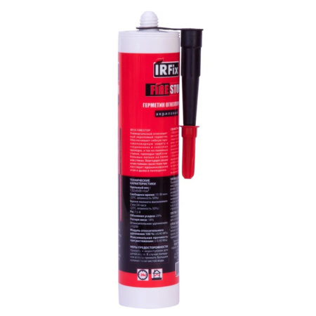 Картинка Герметик акриловый огнеупорный IRFix FIRESTOP 310 мл