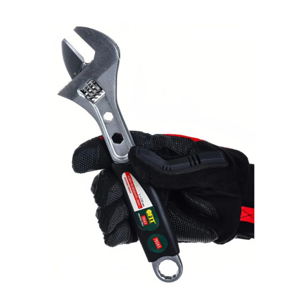 Картинка Ключ разводной ЛЮКС 250 мм FIT