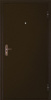 Дверь комфорт К В 960х2050 мм правая венге с цилиндрическим замком и дверной ручкой