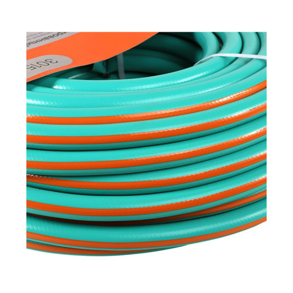 Картинка Шланг поливочный армированный 3-х слойный 3/4" 50 м Оранжево-мятный Sturm