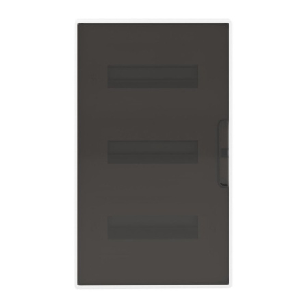 Картинка Корпус пластиковый встраиваемый FRAME ЩРВ-П-36 IP41 тонированная дверь F36B1WD DKC