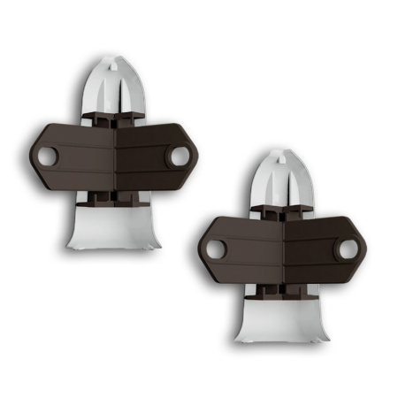 Картинка Угол наружный с крепежом для плинтуса Идеал Классик К-П70 Ясень Серый 253