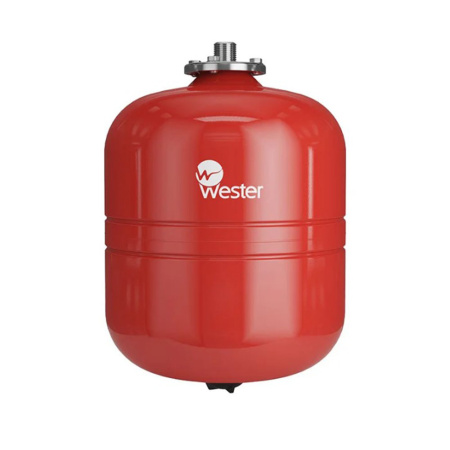 Бак расширительный мембранный для отопления красный 18 л 5 бар 3/4" НР WRV Wester