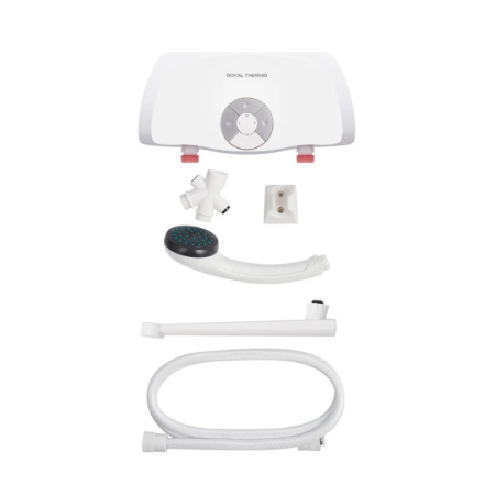 Картинка Водонагреватель проточный 3,5 kW кран+душ Royal Thermo SmartFix TS